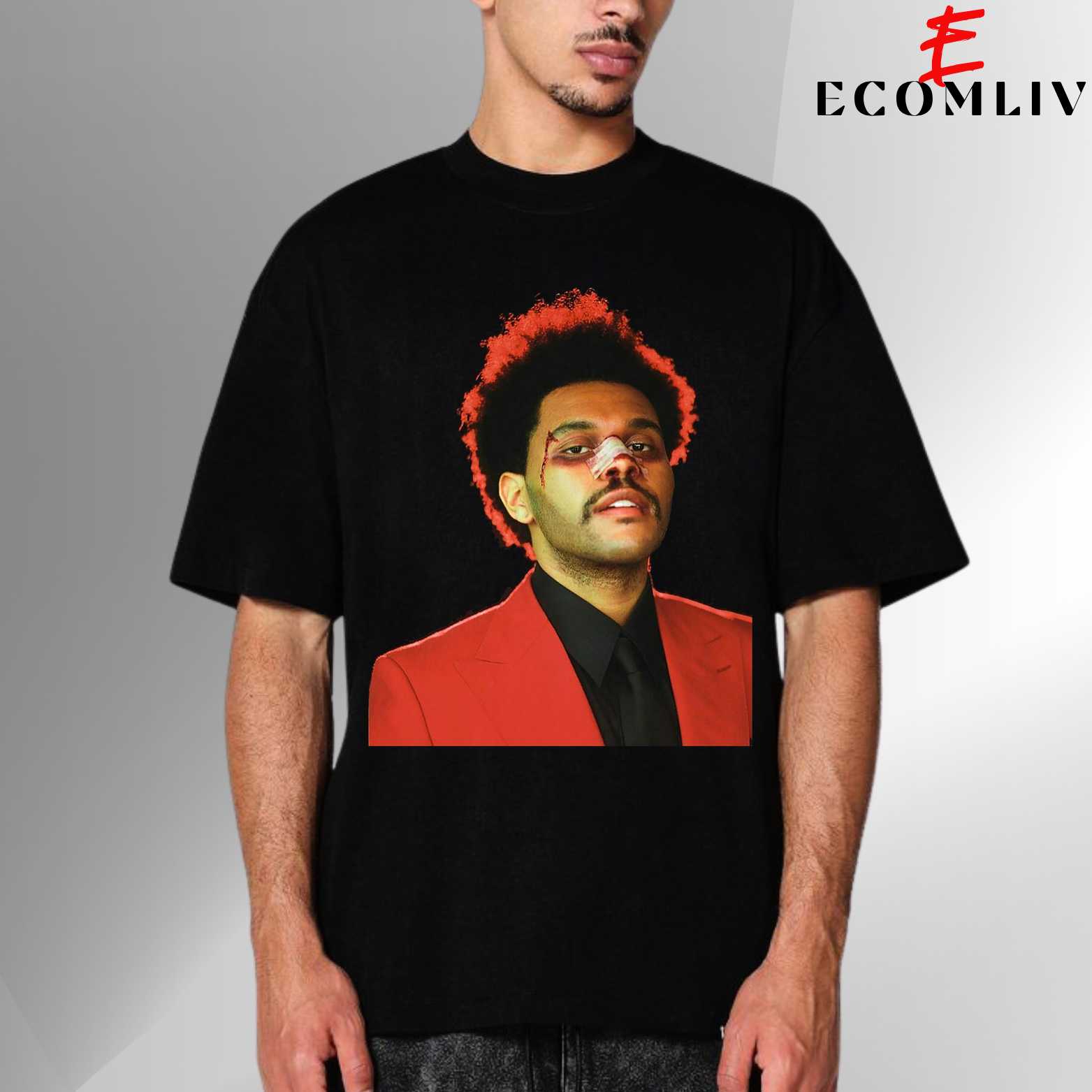 Blinding Lights Music Tee, The Weeknd Unisex T Shirt